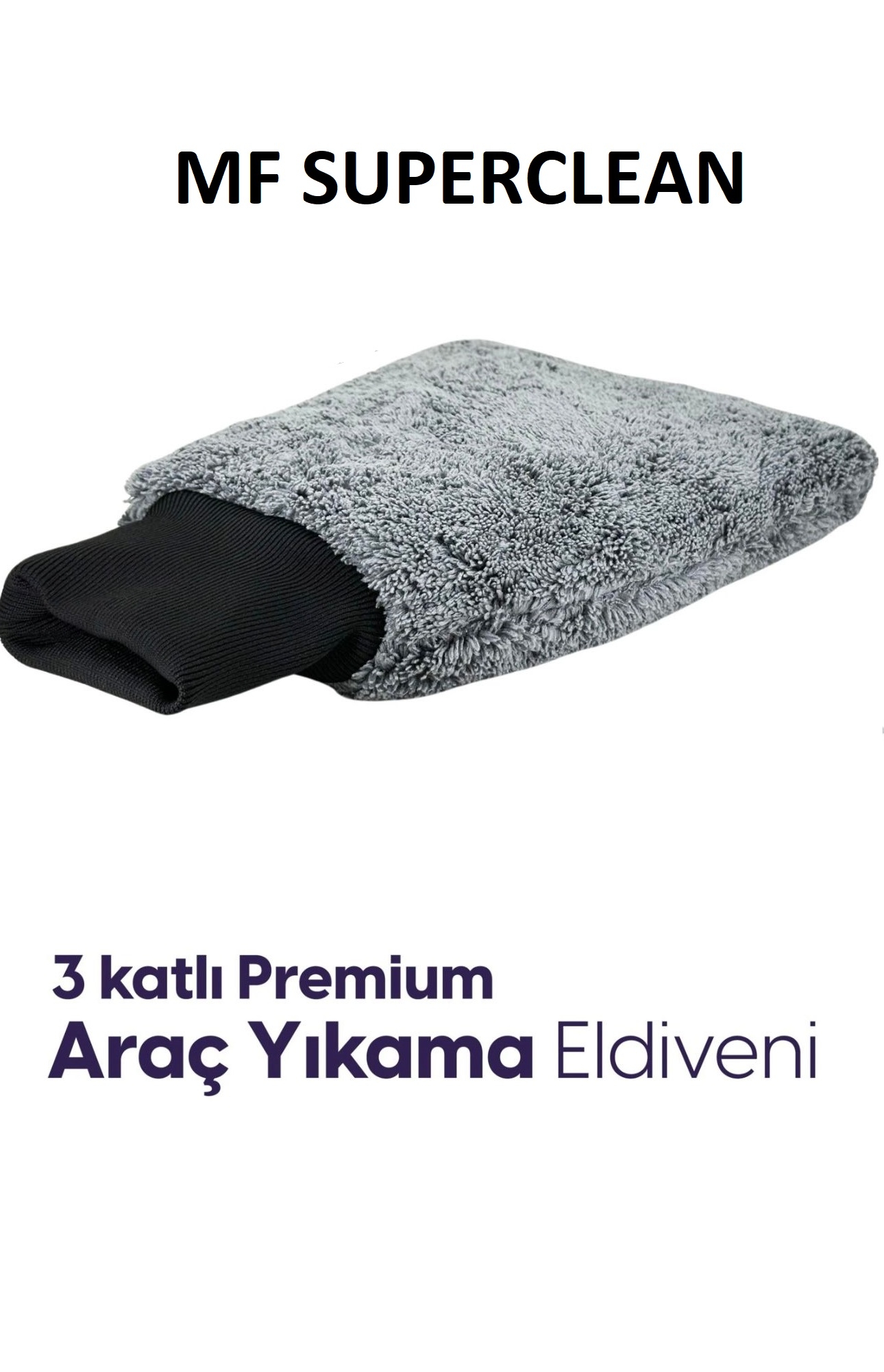 SUPERCLEAN MİKROFİBER LÜKS ELDİVEN - WASH  MITE - (22 x 25 cm) ( 450 GSM )